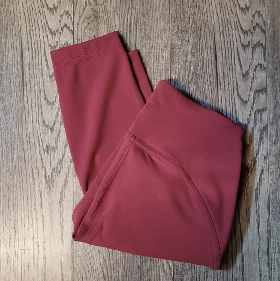 Lululemon Instill Leggings 25" size 4 Mulled Wine - Picture 4 of 4